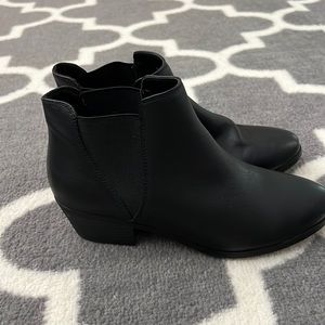 Black ankle boots